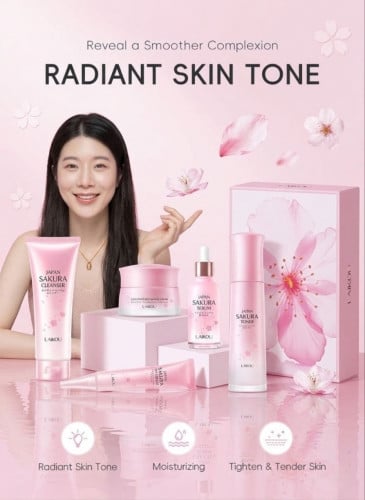 Japan Cherry blossom skin care 5-piece Set