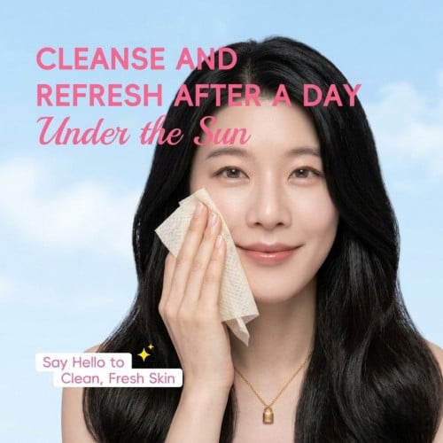 Japan Sakura Makeup Remover Wipes