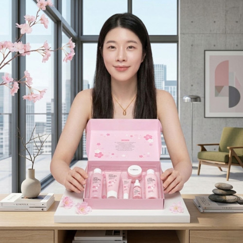 Japan Sakura Skin Care Product Set 6pcs