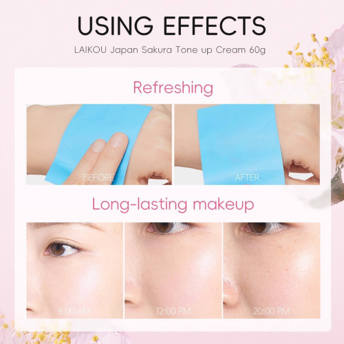 Japan Sakura tone up cream beauty without makeup (Lazy Cream)