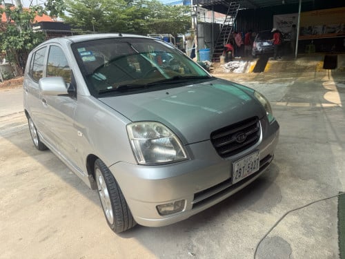 Kia Morning 06 Hfull ឡានស្អាតអត់បុកប៉ះឯកសារគ្រប់