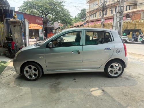 Kia Morning 06 Hfull ឡានស្អាតអត់បុកប៉ះឯកសារគ្រប់