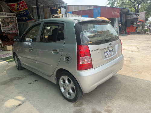 Kia Morning 06 Hfull ឡានស្អាតអត់បុកប៉ះឯកសារគ្រប់