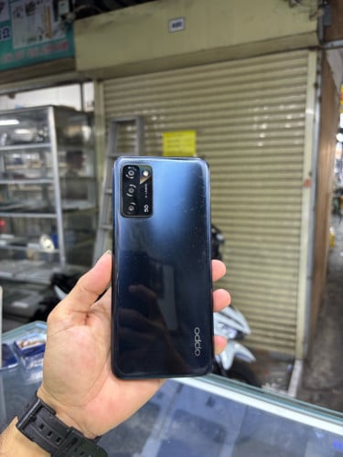 Oppo A55 128G Ram6G Sim2 CH សានុំស្រុីន