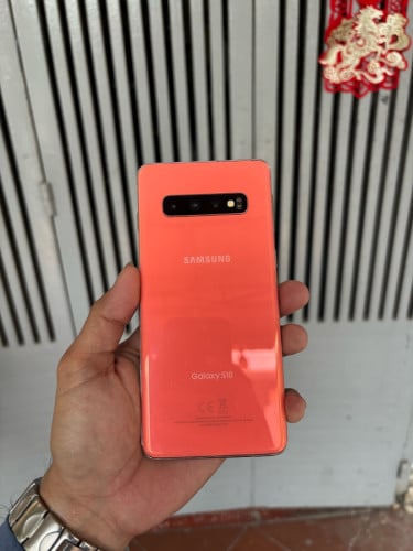 Samsung S10 128G Ram8G Sim1 ម៉ាសុីនអេក្រង់ស្រុីន