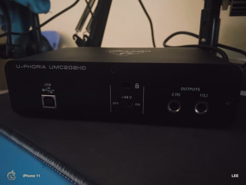 USB Audio Interface Behringer U-Phoria UMC202HD