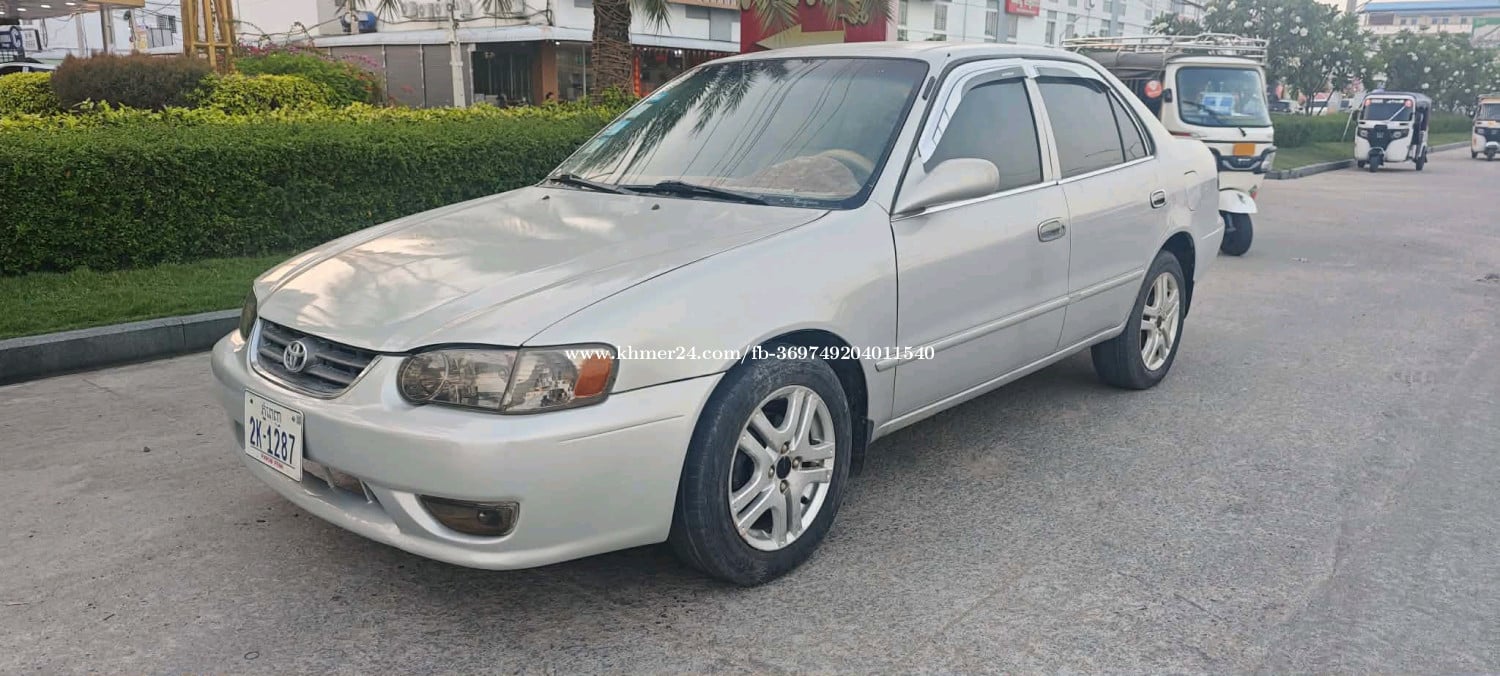 Corolla ឆ្នាំ2002 តម្លៃ 5800 ចរចារ☎️0964616221