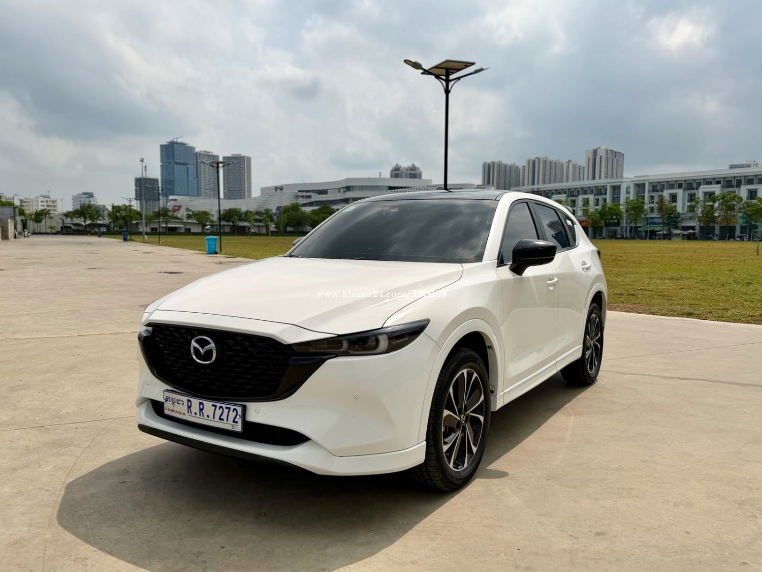 Mazda CX5 2025 ទឹកថ្នាំហ្សុីន100% ផ្លាកលេខ 2CM-5950 រួចរួល