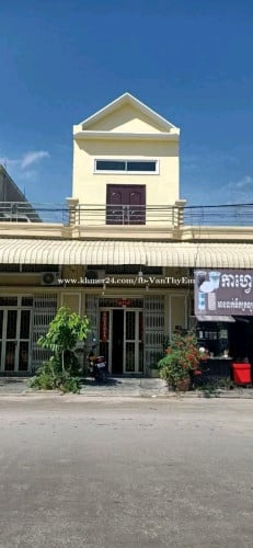 លក់បន្ទាន់ផ្ទះ 4.1X16 m . លើផ្លូវ ធំ15 m រក ស៊ីបាន ជិត ភ្នំពេញ ជិតផ្សារ អូ ដឹម75000$