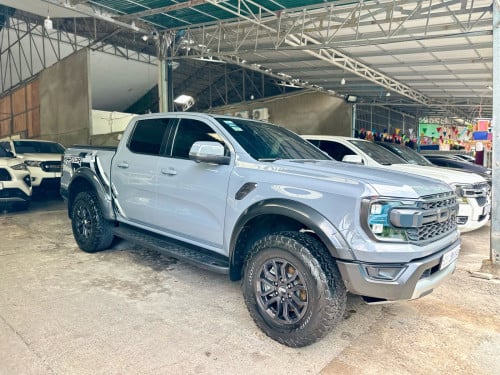 ឡានលក់ Ford Ranger Raptor ពណ័សុីម៉ង់ 023 ម៉ាសុីនសាំង