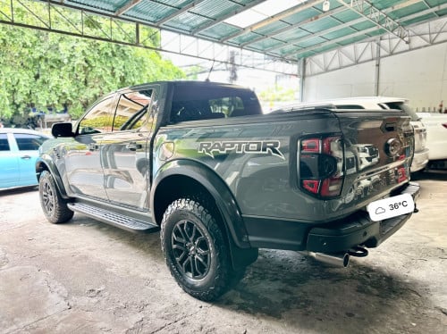 ឡានលក់ Ford Ranger Raptor ពណ័សុីម៉ង់ 023 ម៉ាសុីនសាំង