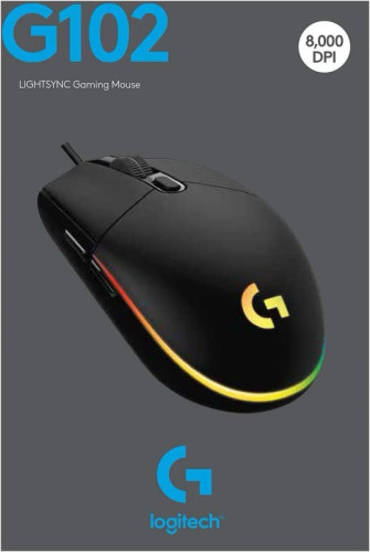 -Mouse Gaming Bramd Logitech G102 ទើបចូលស្តុកថ្មី ថ្មីប្រអប់ អីវ៉ាន់មាននៅក្នុងស្តុក បងៗ