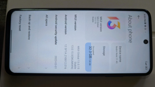 លក់ទូរស័ព្ទ Redmi note 11