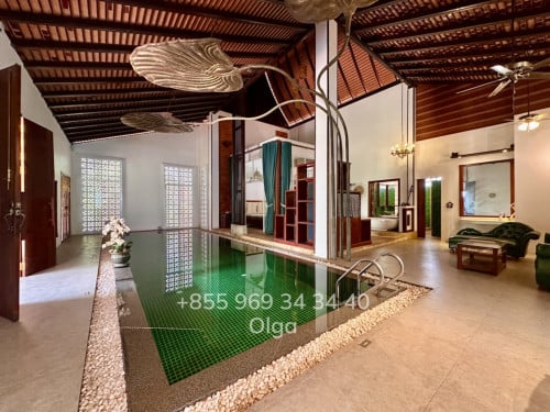 🔑  Siem Reap, Villa with private Swimming Pool for Rent (#30001)
