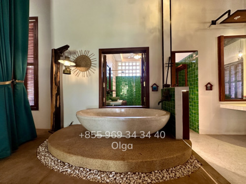 🔑  Siem Reap, Villa with private Swimming Pool for Rent (#30001)