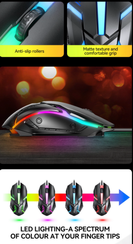4 in 1 ឈុត Gaming  ស្អាតៗ តម្លៃធូរ