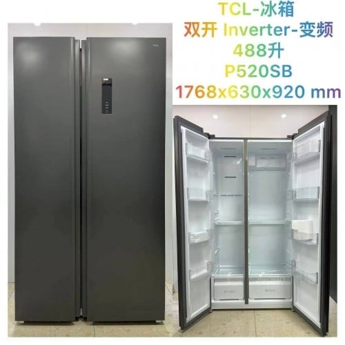 407L MDRF550FGF28ID# Midea 4-door refrigerator ទូរទឹកកក
