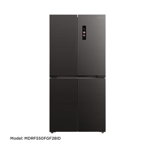 407L MDRF550FGF28ID# Midea 4-door refrigerator ទូរទឹកកក