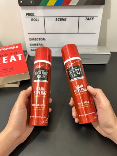 Hair Mousse - Double Rich ហ្វូមពពុះចាប់ម៉ូតសក់ របស់កូរ៉េ