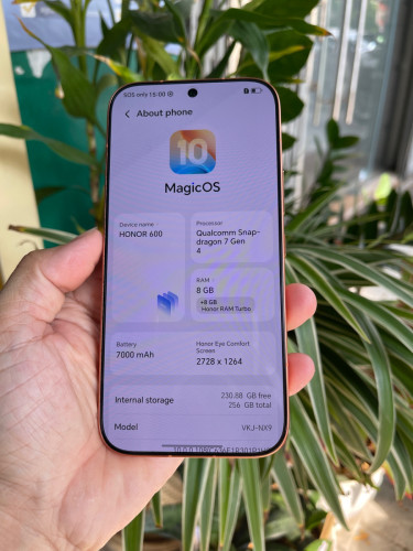 Honor 600 Pro5G Ram12G+16G/256G ថ្មីប្រអប់ធានាក្រុមហ៊ុន1ឆ្នាំលក់តម្លៃពិសេសខ្លាំង