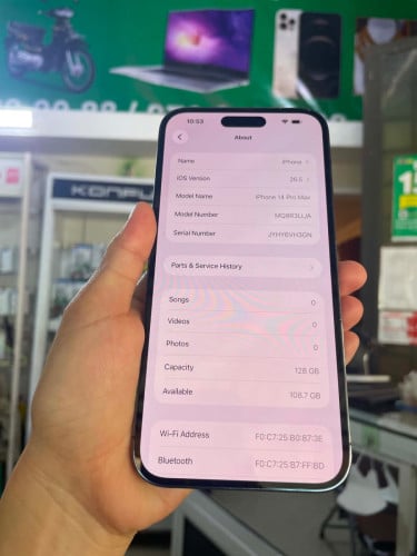 iPhone 14Promax LL 128G 95%