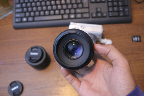 Len Canon 50mm