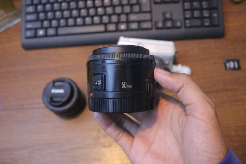 Len Canon 50mm