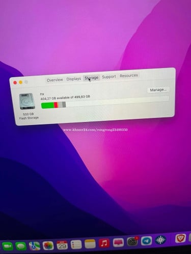 MacBook Pro 2016 512g core i7 15nich Touch Bar 97%