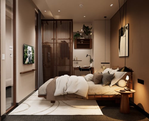 Sea-View 1BR Type A | From ~52–55 SQ.M Net | The Pearl of Kep | Limited Coastal Residences