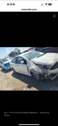 Sell Prius prim 2017 full Primum សាង​18500$ETA 22.05.26