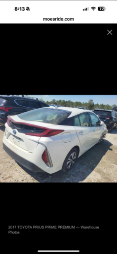 Sell Prius prim 2017 full Primum សាង​18500$ETA 22.05.26