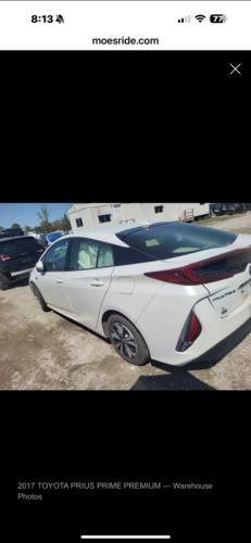 Sell Prius prim 2017 full Primum សាង​18500$ETA 22.05.26