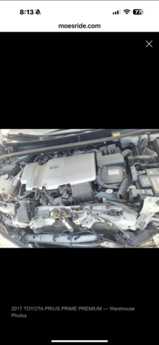 Sell Prius prim 2017 full Primum សាង​18500$ETA 22.05.26