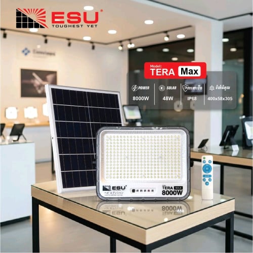 SOLAR FLOOD LIGHT MODEL TERA