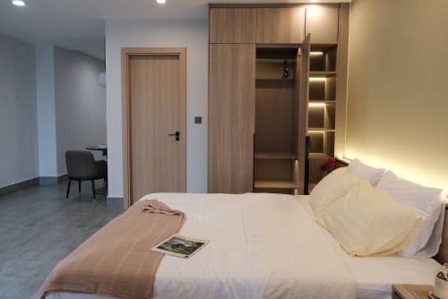 Studio Serviced Apartment for Rent in Toul Kork