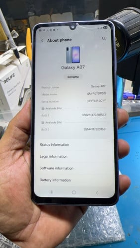 Sumsung Galaxy 07 Ram4 Memory 64GB