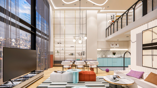 Time Square 7 /Duplex 4Beds for sale