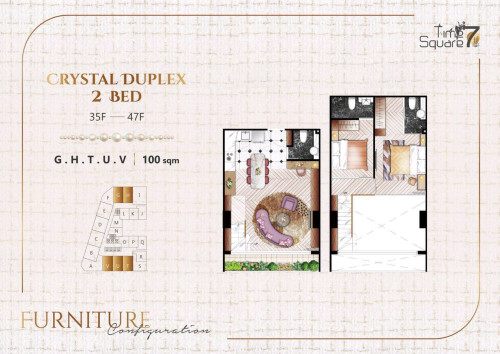 Time Square7 /Duplex 2Beds for sale in Toulkork