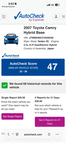 Toyota Camry Hybrid full