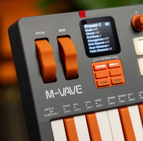 USB Midi Keyboard 37 Keys M-Vave SMK-37 Elite