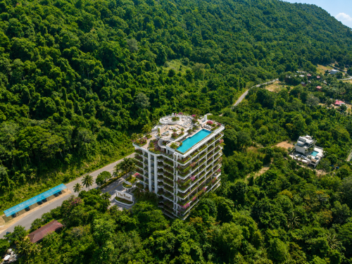 Why Own This Hilltop Penthouse in Kep? ~633 SQ.M Entire-Floor (Net) | Hill Top • Sea View • Sunset