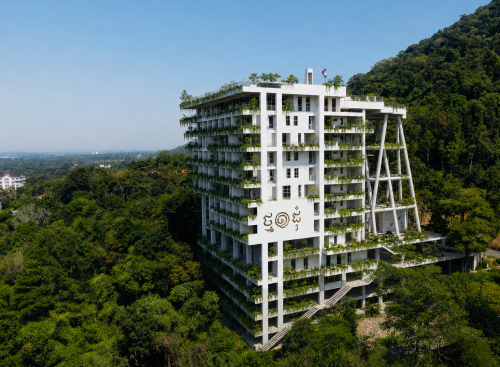 Why Own This Hilltop Penthouse in Kep? ~633 SQ.M Entire-Floor (Net) | Hill Top • Sea View • Sunset