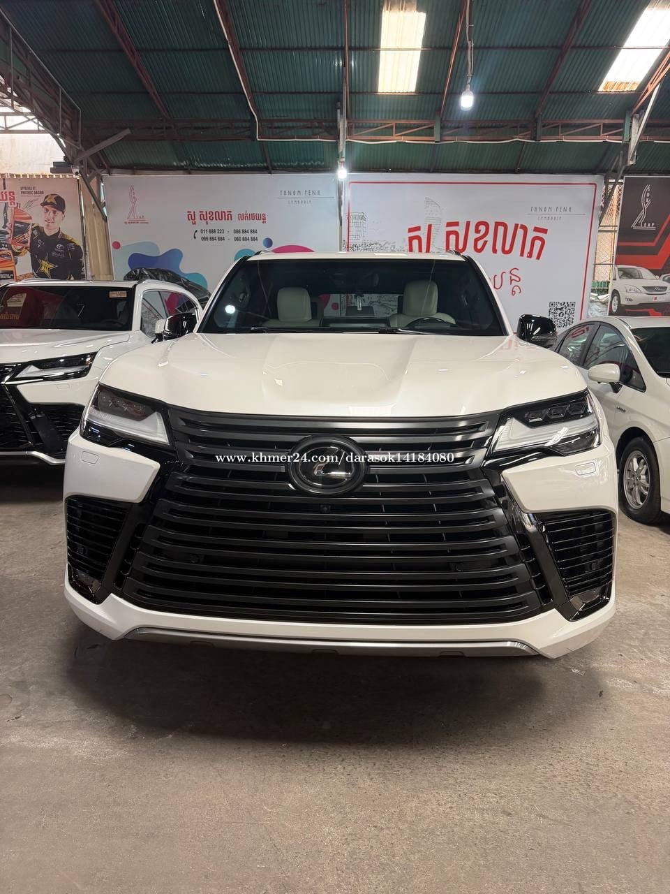 Lexus LX600 2022 Black Edition USA ស ក្នុង ស Full Option New Import Tax