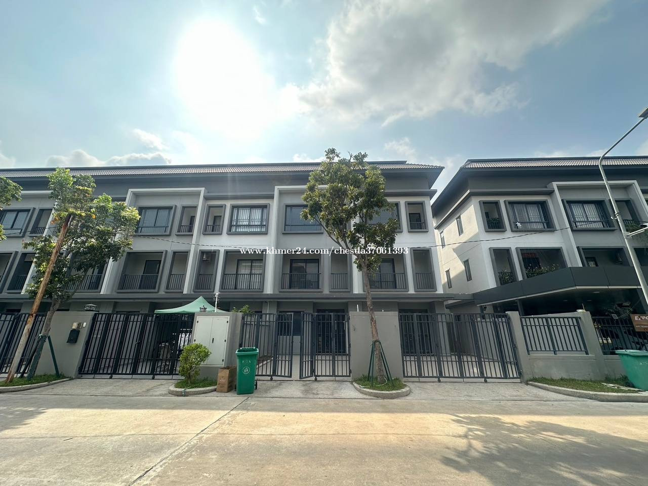 Link Villa for Rent at Borey Chip Mong 598