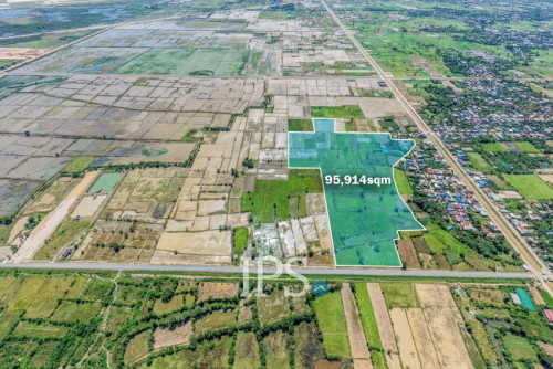 #FORSALE​ 🏗 ដីទំហំ 95,914 ម៉ែត្រការេ -​📍កណ្ដាលស្ទឹង, កណ្ដាល