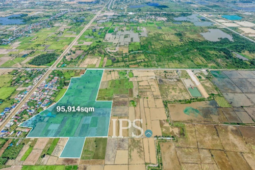 #FORSALE​ 🏗 ដីទំហំ 95,914 ម៉ែត្រការេ -​📍កណ្ដាលស្ទឹង, កណ្ដាល