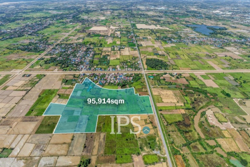 #FORSALE​ 🏗 ដីទំហំ 95,914 ម៉ែត្រការេ -​📍កណ្ដាលស្ទឹង, កណ្ដាល