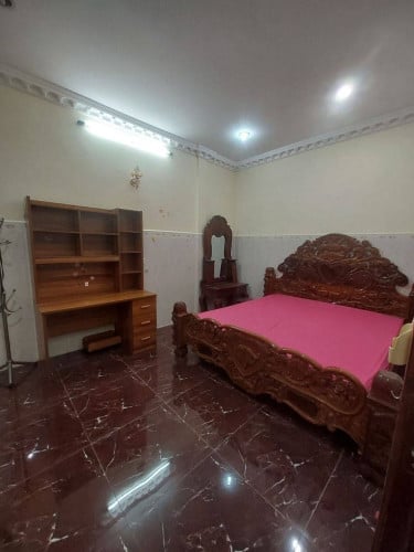 #ផ្ទះជួលនៅ ជិតផ្សារដីថ្មីផ្លូវវេងHouse for rent ស្រង1ខែ Rental price 350$/month សំរាប់ស្នាក់នៅ