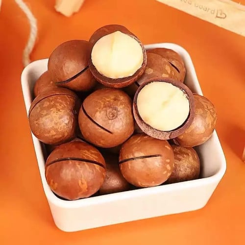 គ្រាប់ម៉ាកាដាមៀ (Macadamia Nuts)មួយកំប៉ុង250g
