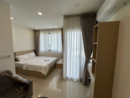 📍Condo 1-Bedroom Chrouy Changva for rent [ ខុនដូ1បន្ទប់គេងសំរាប់ជួលនៅជ្រោយចង្វា ]